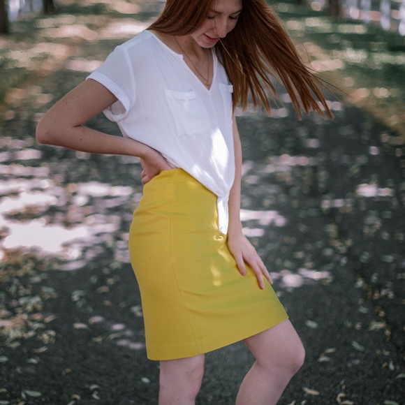 Wool Pencil Skirt - Picture 1 of 1